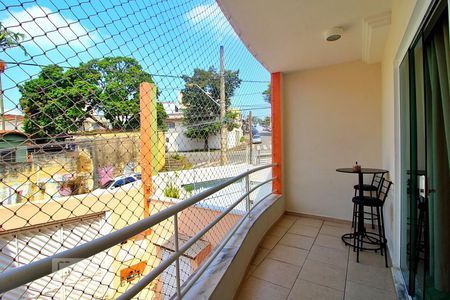 Varanda da Sala de casa à venda com 3 quartos, 256m² em Jardim Paraíso, Santo André