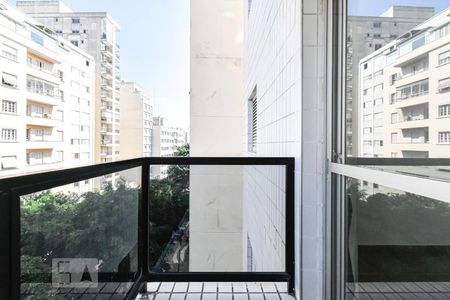 Varanda de apartamento para alugar com 2 quartos, 60m² em Higienópolis, São Paulo