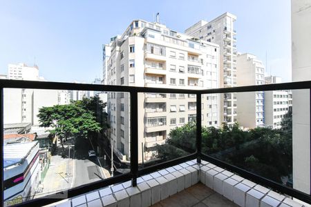 Varanda de apartamento para alugar com 2 quartos, 60m² em Higienópolis, São Paulo