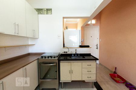 Cozinha de kitnet/studio para alugar com 1 quarto, 42m² em Campos Elíseos, São Paulo