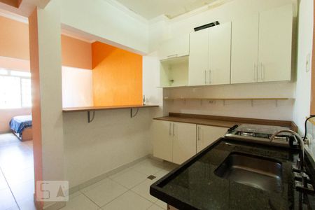 Cozinha de kitnet/studio para alugar com 1 quarto, 42m² em Campos Elíseos, São Paulo