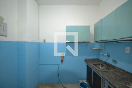 Cozinha e Área de Serviço de apartamento para alugar com 1 quarto, 39m² em Centro, Nova Iguaçu