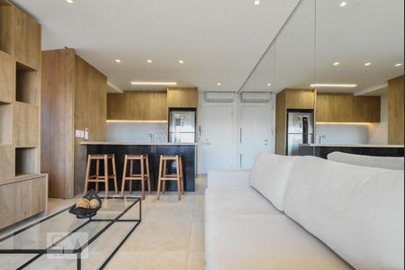 Sala de Estar de apartamento para alugar com 1 quarto, 59m² em Vila Cruzeiro, São Paulo