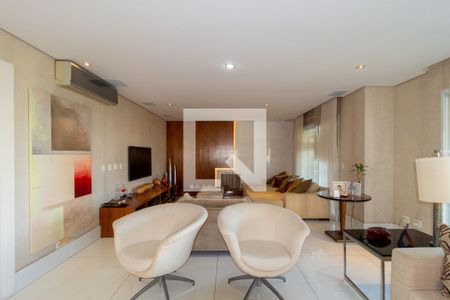 Sala de TV de apartamento à venda com 4 quartos, 355m² em Jardim Anália Franco, São Paulo