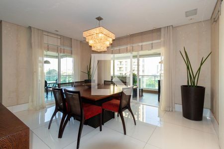 Sala de Jantar de apartamento à venda com 4 quartos, 355m² em Jardim Anália Franco, São Paulo