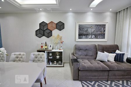 Sala  de apartamento à venda com 2 quartos, 56m² em Dos Casa, São Bernardo do Campo