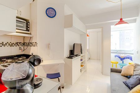 Sala de apartamento à venda com 1 quarto, 25m² em Consolação, São Paulo