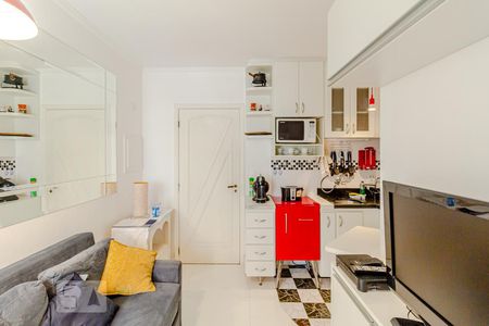 Sala de apartamento à venda com 1 quarto, 25m² em Consolação, São Paulo