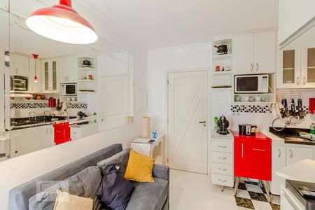 Sala de apartamento à venda com 1 quarto, 25m² em Consolação, São Paulo