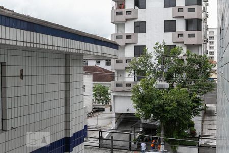 Vista de apartamento para alugar com 3 quartos, 120m² em Embaré, Santos