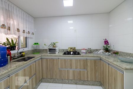 Cozinha de casa à venda com 3 quartos, 180m² em Vila Pires, Santo André