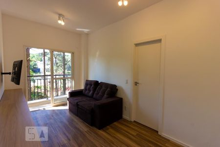 Sala de apartamento para alugar com 1 quarto, 38m² em Granja Viana, Cotia