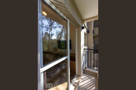 Varanda da Sala de apartamento para alugar com 1 quarto, 38m² em Granja Viana, Cotia
