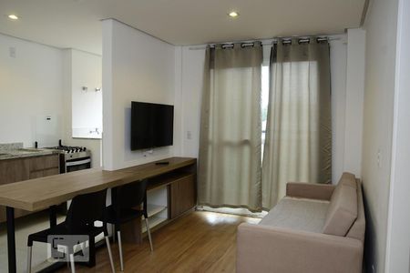 Sala de apartamento para alugar com 1 quarto, 38m² em Granja Viana, Cotia