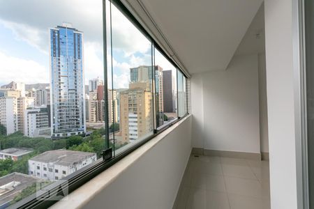 Varanda de apartamento para alugar com 2 quartos, 83m² em Funcionários, Belo Horizonte