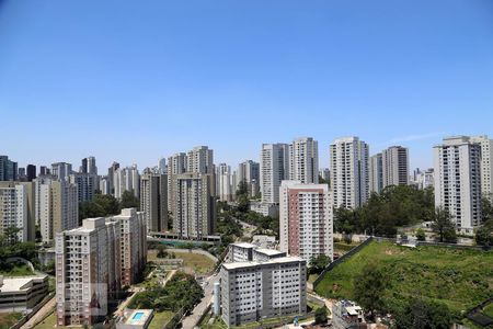 Vista da Varanda de apartamento para alugar com 2 quartos, 48m² em Vila Andrade, São Paulo