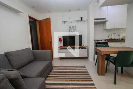 Sala de apartamento para alugar com 1 quarto, 39m² em Jardim Paulista, São Paulo