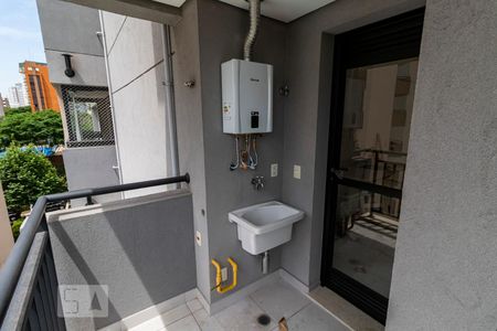 Varanda e Área de serviço de apartamento para alugar com 2 quartos, 49m² em Jardim Vila Mariana, São Paulo