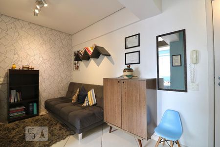 Sala de apartamento para alugar com 1 quarto, 32m² em Campos Elíseos, São Paulo