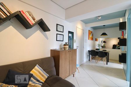 Sala de apartamento para alugar com 1 quarto, 32m² em Campos Elíseos, São Paulo