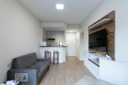 Sala de apartamento para alugar com 1 quarto, 36m² em Jardim São Dimas, São José dos Campos
