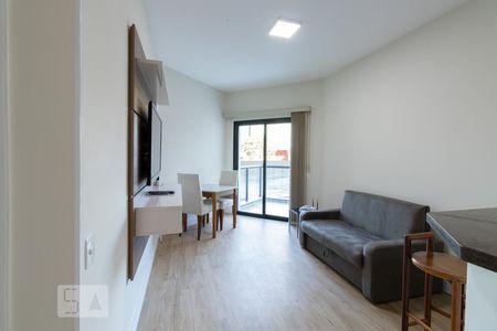 Sala de apartamento para alugar com 1 quarto, 36m² em Jardim São Dimas, São José dos Campos