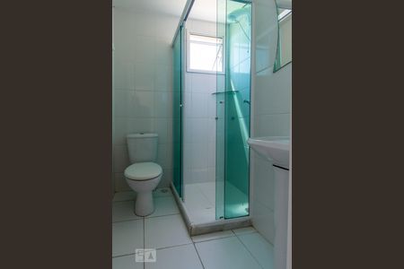 Banheiro Social de apartamento para alugar com 2 quartos, 58m² em Pinheirinho, Curitiba