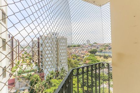 Varanda da Sala de apartamento à venda com 2 quartos, 56m² em Vila Polopoli, São Paulo