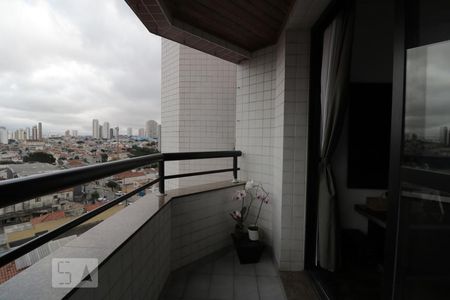 Sacada da Sala  de apartamento à venda com 3 quartos, 82m² em Chácara Santo Antônio (zona Leste), São Paulo