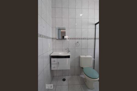 Banheiro da Suíte de casa à venda com 3 quartos, 212m² em Vila Camilópolis, Santo André
