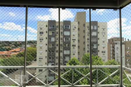 Vista da sala de apartamento para alugar com 2 quartos, 65m² em Nonoai, Porto Alegre