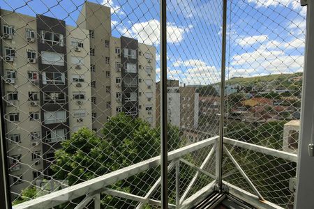 Vista da sala de apartamento para alugar com 2 quartos, 65m² em Nonoai, Porto Alegre