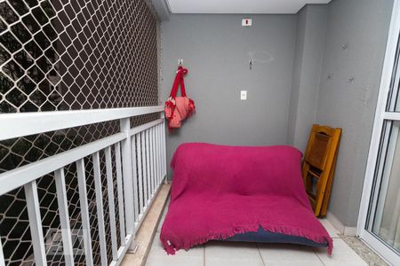 Varanda da Sala de apartamento à venda com 1 quarto, 42m² em Pompeia, São Paulo