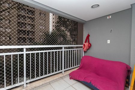 Varanda da Sala de apartamento à venda com 1 quarto, 42m² em Pompeia, São Paulo