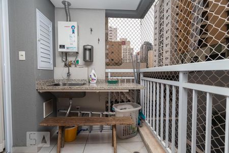 Varanda da Sala de apartamento à venda com 1 quarto, 42m² em Pompeia, São Paulo