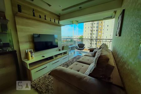 Sala de apartamento à venda com 2 quartos, 56m² em Vila Antonieta, São Paulo