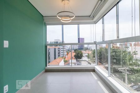 Varanda de kitnet/studio para alugar com 1 quarto, 30m² em Pinheiros, São Paulo