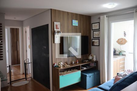 Sala  de apartamento à venda com 2 quartos, 54m² em Jardim Imperador, Guarulhos