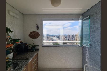 Varanda da Sala  de apartamento à venda com 2 quartos, 54m² em Jardim Imperador, Guarulhos