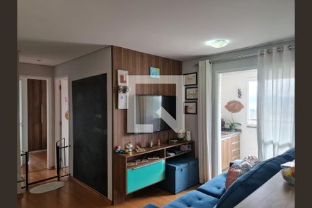 Sala  de apartamento à venda com 2 quartos, 54m² em Jardim Imperador, Guarulhos