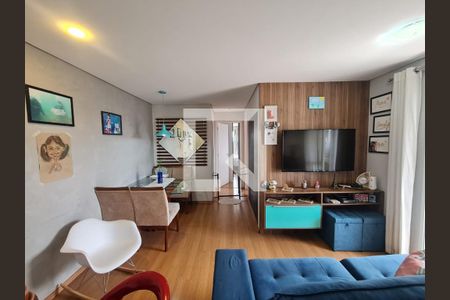 Sala  de apartamento à venda com 2 quartos, 54m² em Jardim Imperador, Guarulhos