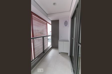 Varanda de apartamento à venda com 1 quarto, 26m² em Mirandópolis, São Paulo