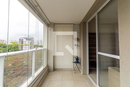 Varanda da Sala de apartamento à venda com 1 quarto, 52m² em Vila Gomes Cardim, São Paulo