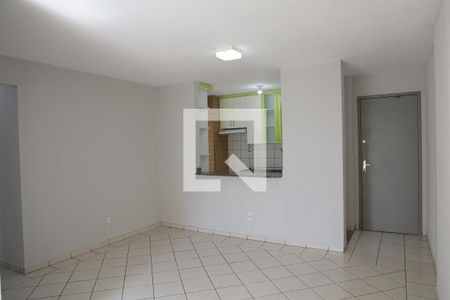 Sala  de apartamento para alugar com 2 quartos, 58m² em Residencial Eldorado, Goiânia