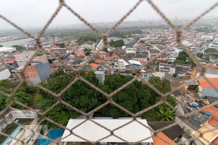 Vista varanda gourmet de apartamento à venda com 2 quartos, 62m² em Ponte Grande, Guarulhos