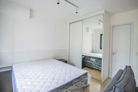 Studio - Sala/Quarto/Cozinha de apartamento para alugar com 1 quarto, 38m² em Mirandópolis, São Paulo