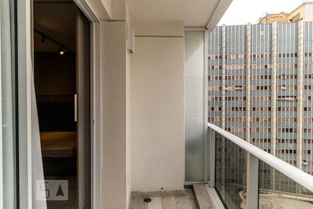 Varanda de kitnet/studio para alugar com 1 quarto, 22m² em Centro, São Paulo