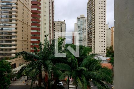 Quarto 1 - Vista de apartamento à venda com 3 quartos, 110m² em Campo Belo, São Paulo