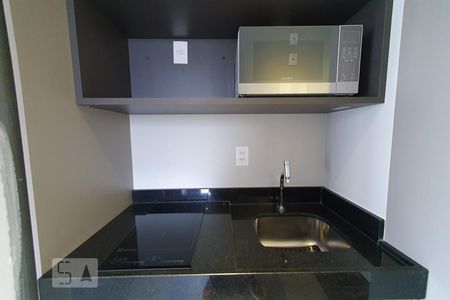 Cozinha de kitnet/studio à venda com 1 quarto, 28m² em Perdizes, São Paulo