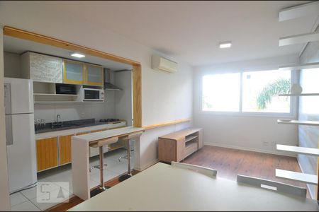 Sala de apartamento para alugar com 2 quartos, 63m² em Marechal Rondon, Canoas